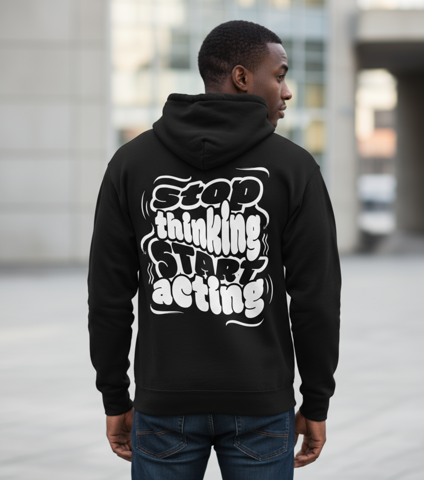 Action Over Analysis Hooded Sweatshirt