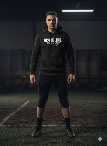 THE "DISCIPLINE RUNS DEEP" ESSENTIAL HOODIE '26