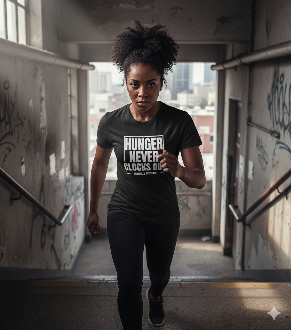 Hunger Never Clocks Out // The 24/7 Utility Tee '26