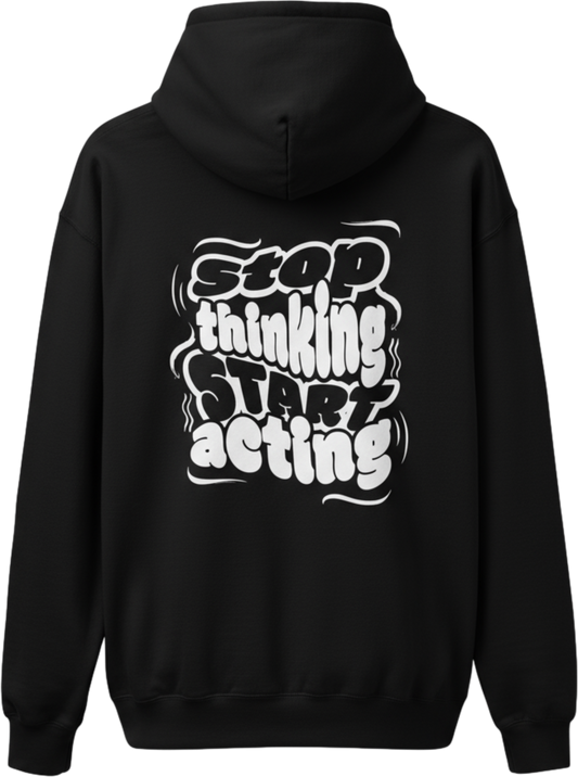 Action Over Analysis Hooded Sweatshirt