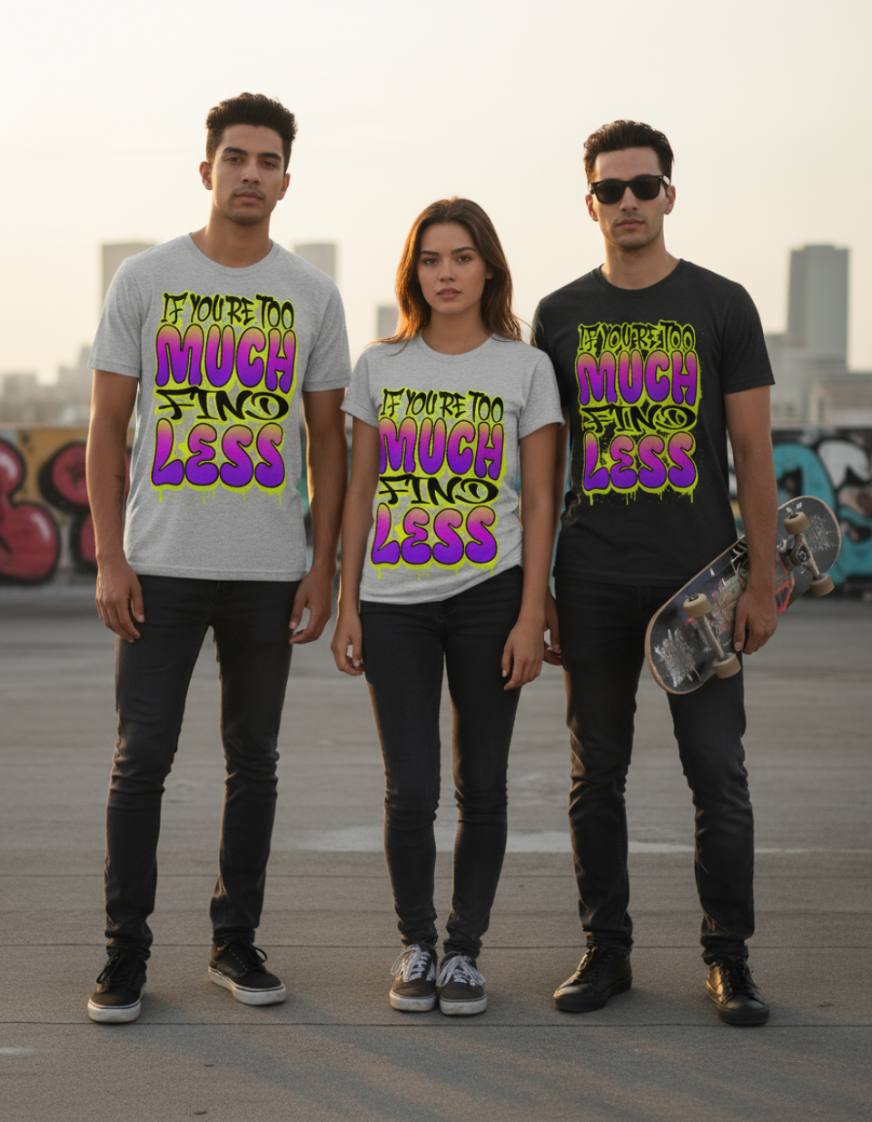 Too Much For Less Tee