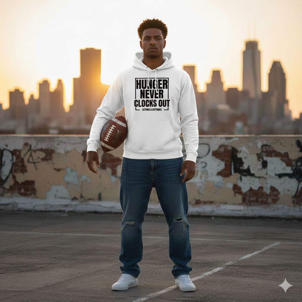 THE "HUNGER NEVER CLOCKS OUT" HOODIE '26