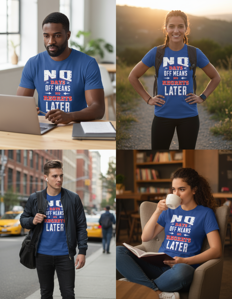 No Regrets Grind Tee