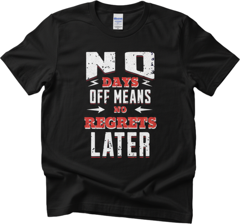No Regrets Grind Tee