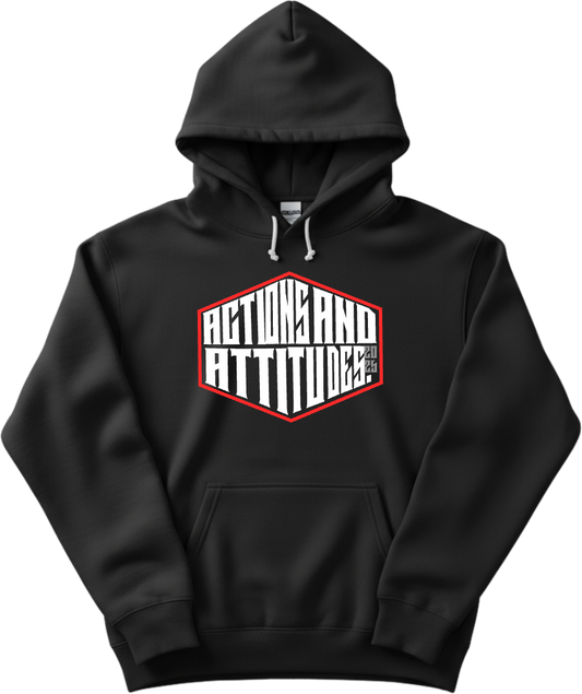 ACTIONS & ATTITUDES Collection Hooded Sweatshirt