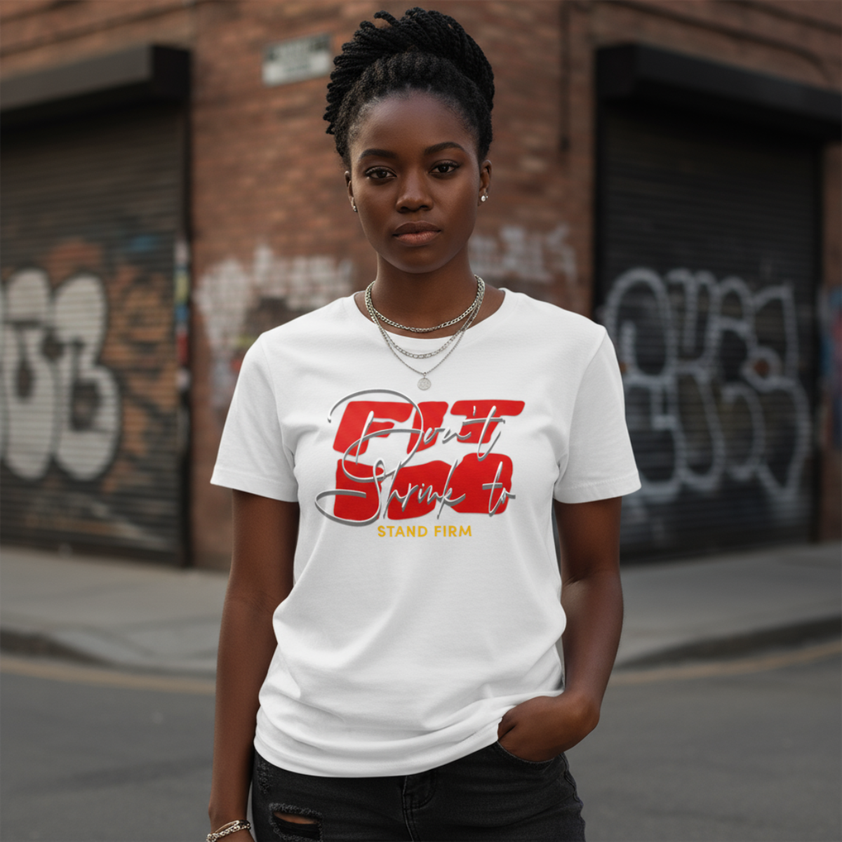 No Shrinking Allowed Tee