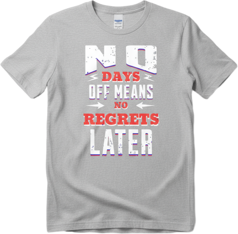No Regrets Grind Tee