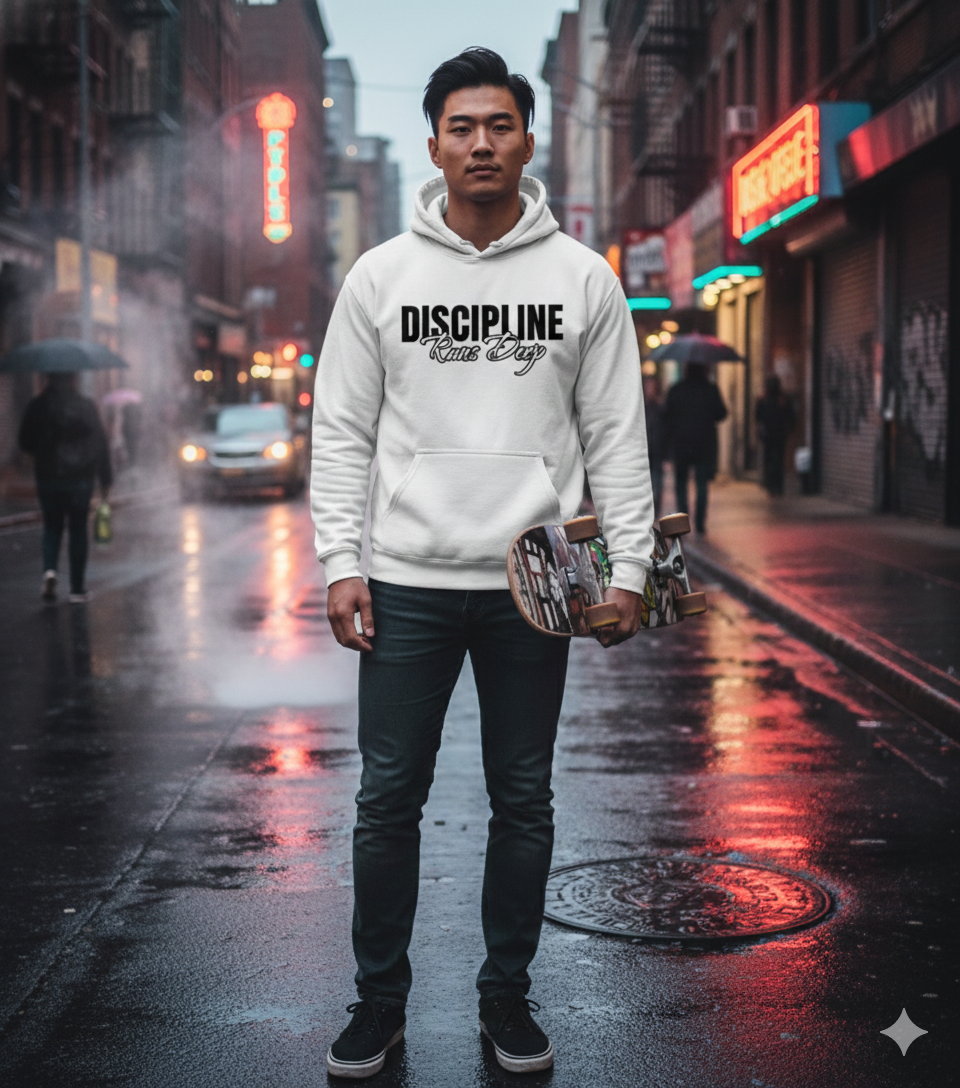 THE "DISCIPLINE RUNS DEEP" ESSENTIAL HOODIE '26