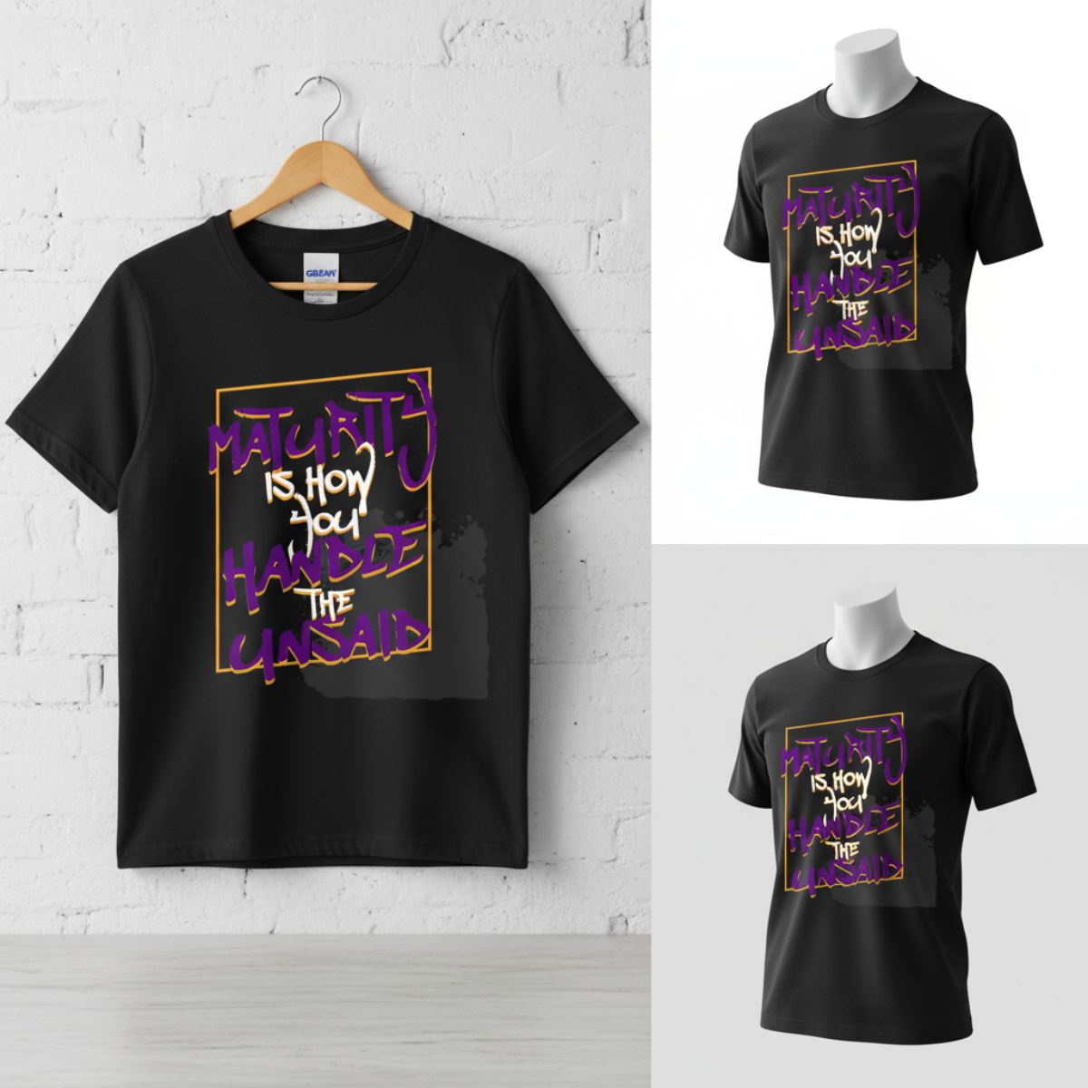 Unspoken Maturity Tee