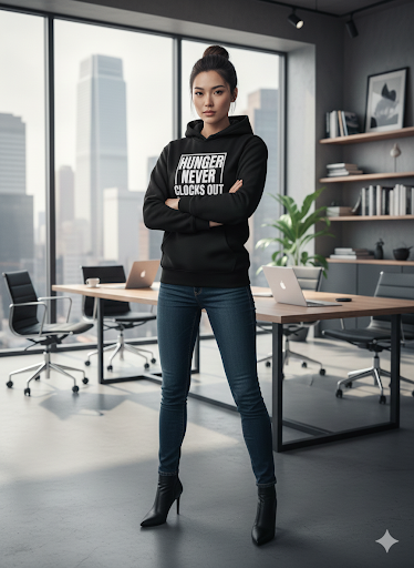 THE "HUNGER NEVER CLOCKS OUT" HOODIE '26