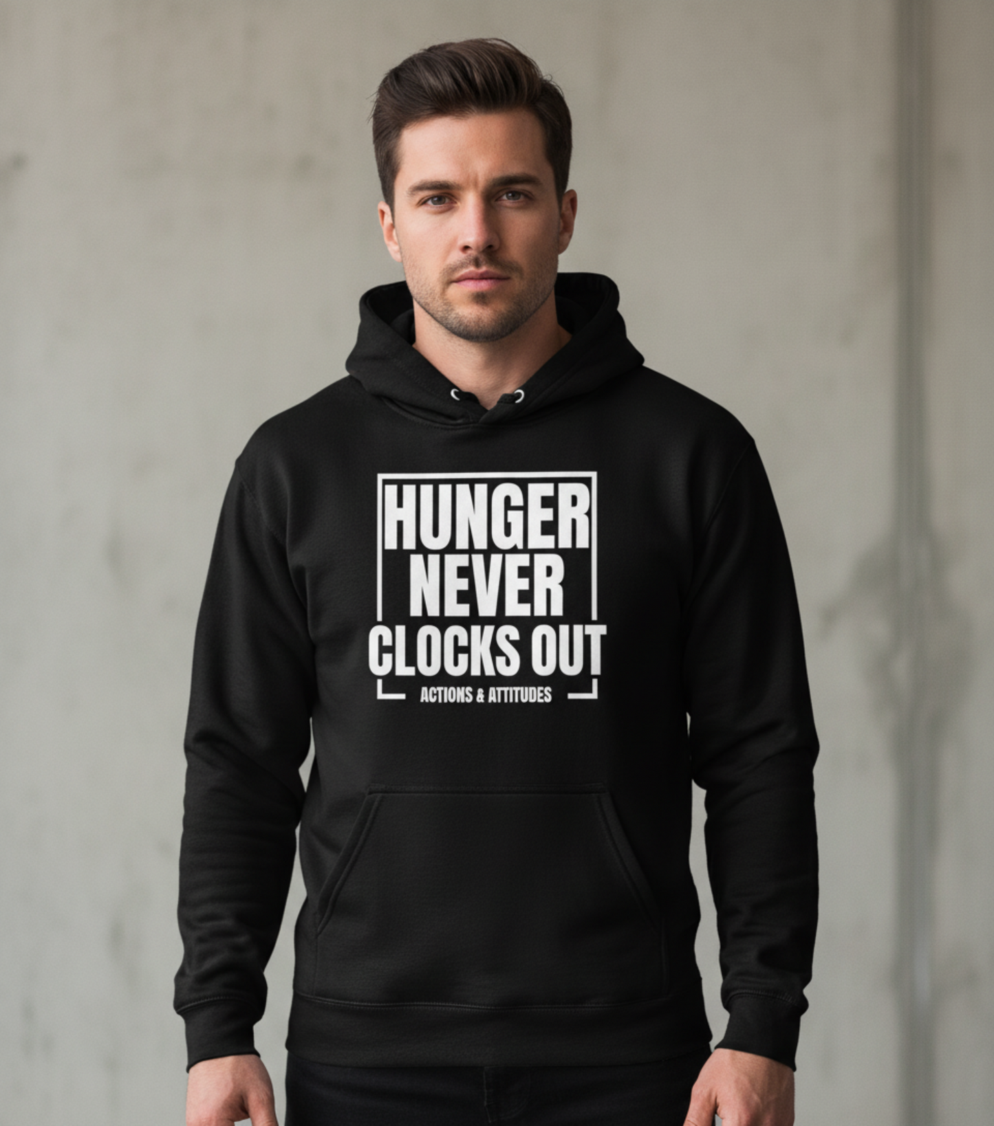 THE "HUNGER NEVER CLOCKS OUT" HOODIE '26