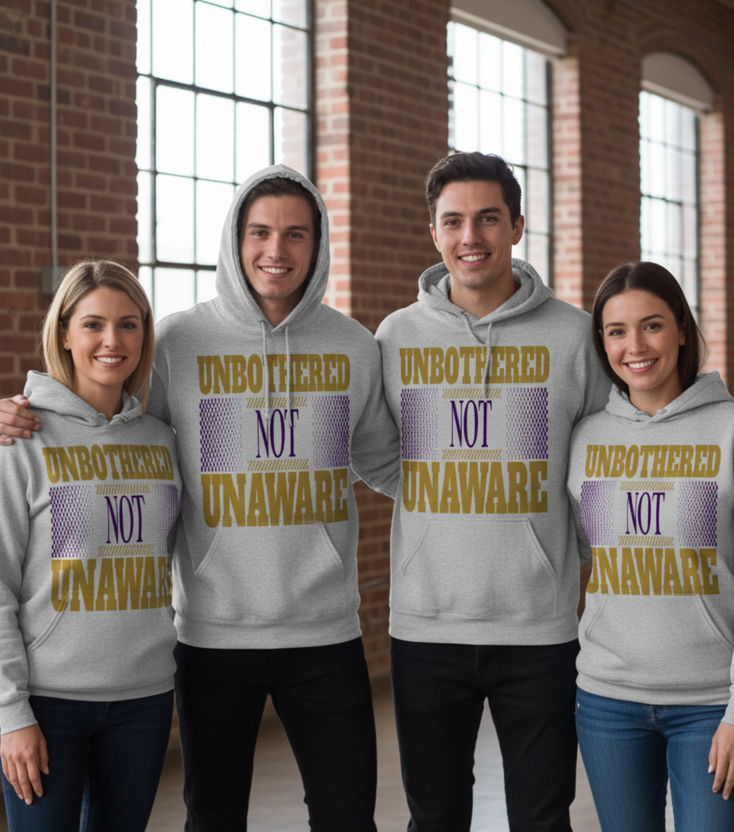 Cool & Conscious Hooded Sweatshirt