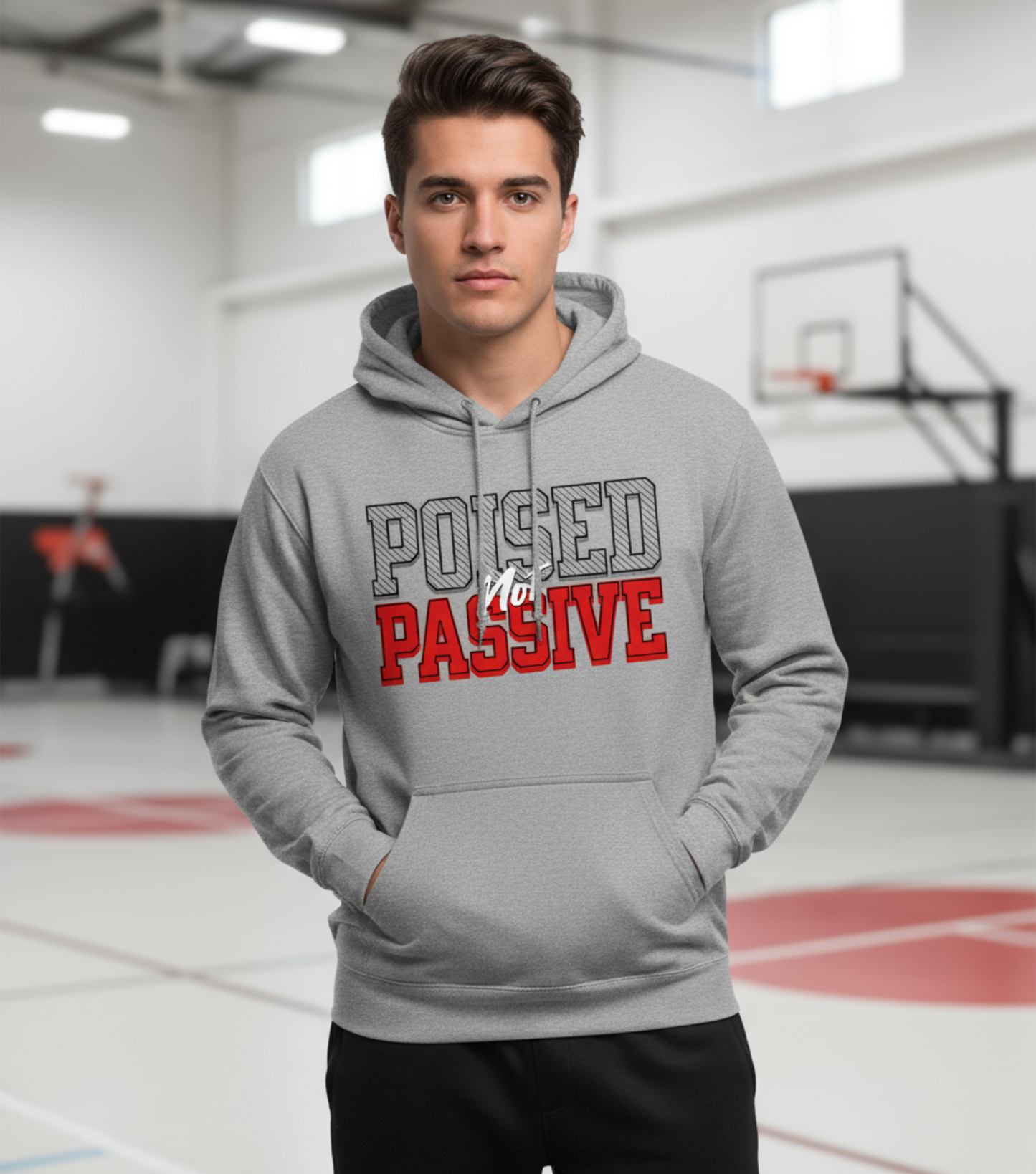 Strength in Stillness Hooded Sweatshirt