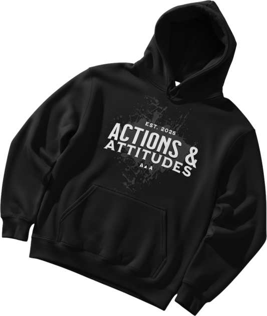 ACTIONS & ATTITUDES Collection Hooded Sweatshirt