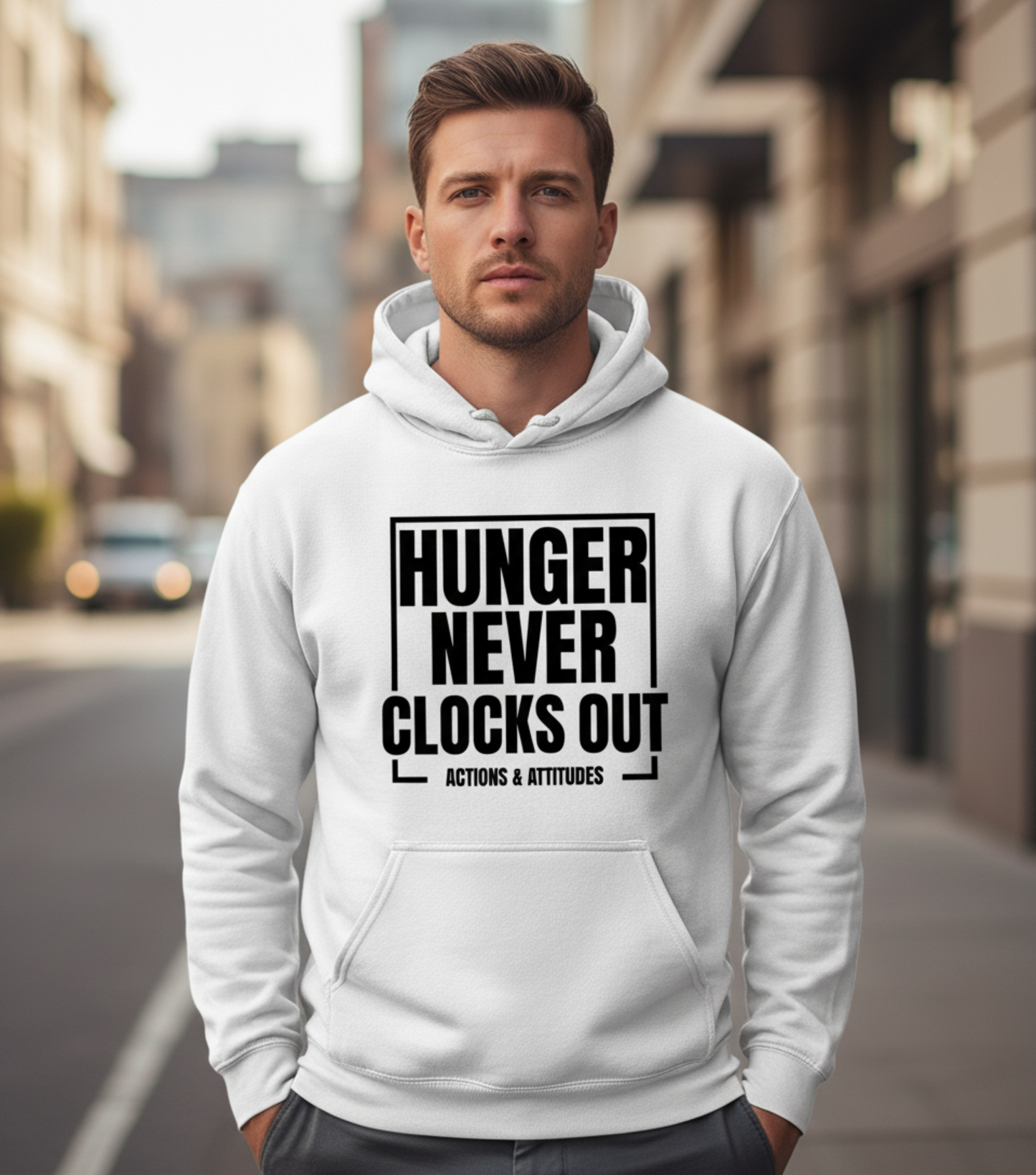 THE "HUNGER NEVER CLOCKS OUT" HOODIE '26