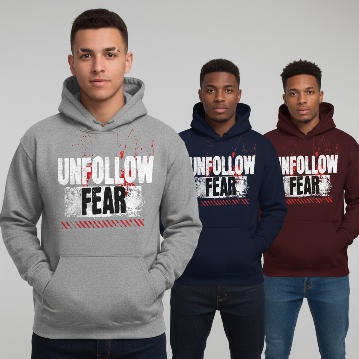 Courage Over Comfort Hooded Sweatshirt